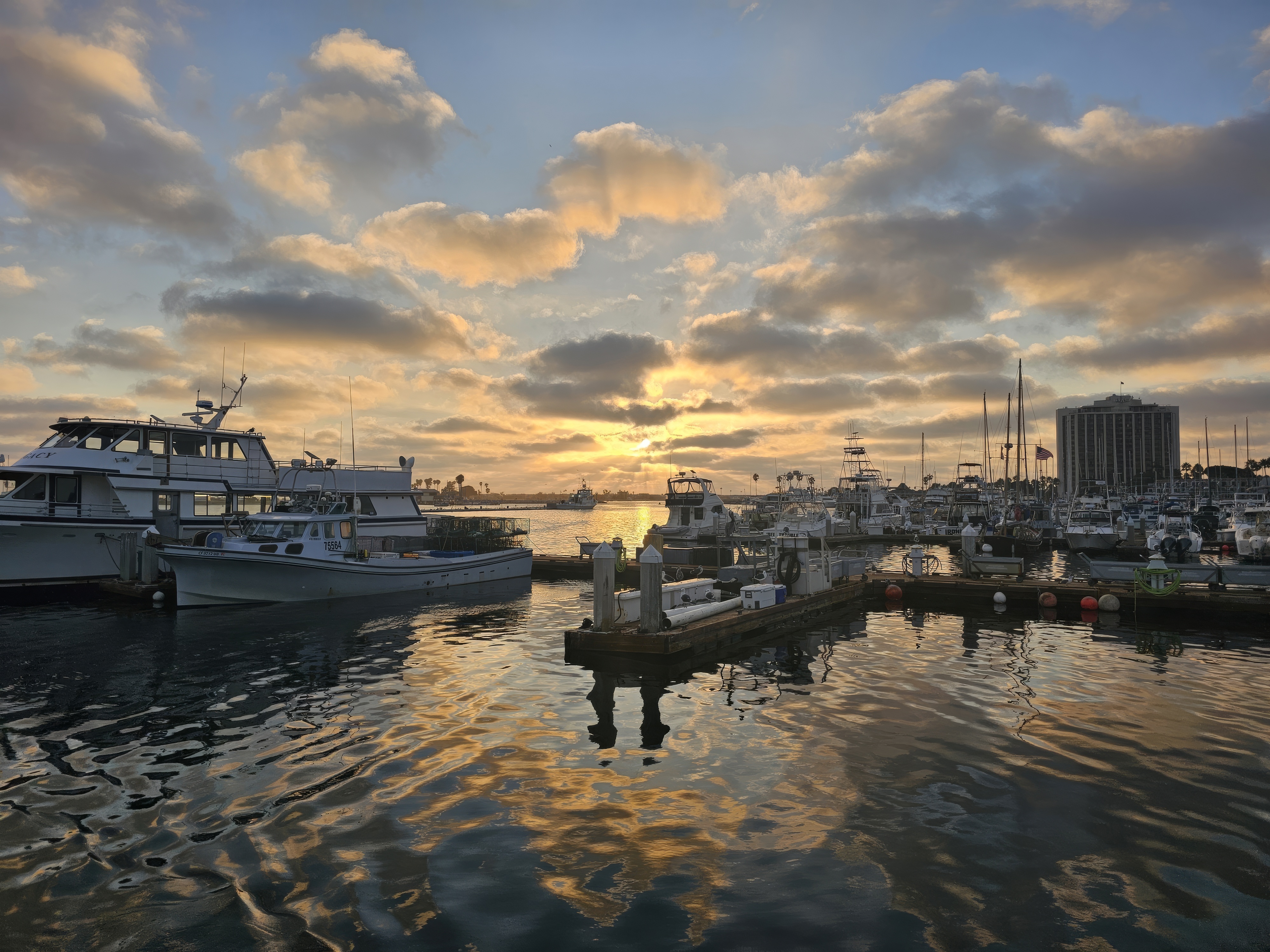 Sunset Seaforth Landing San Diego