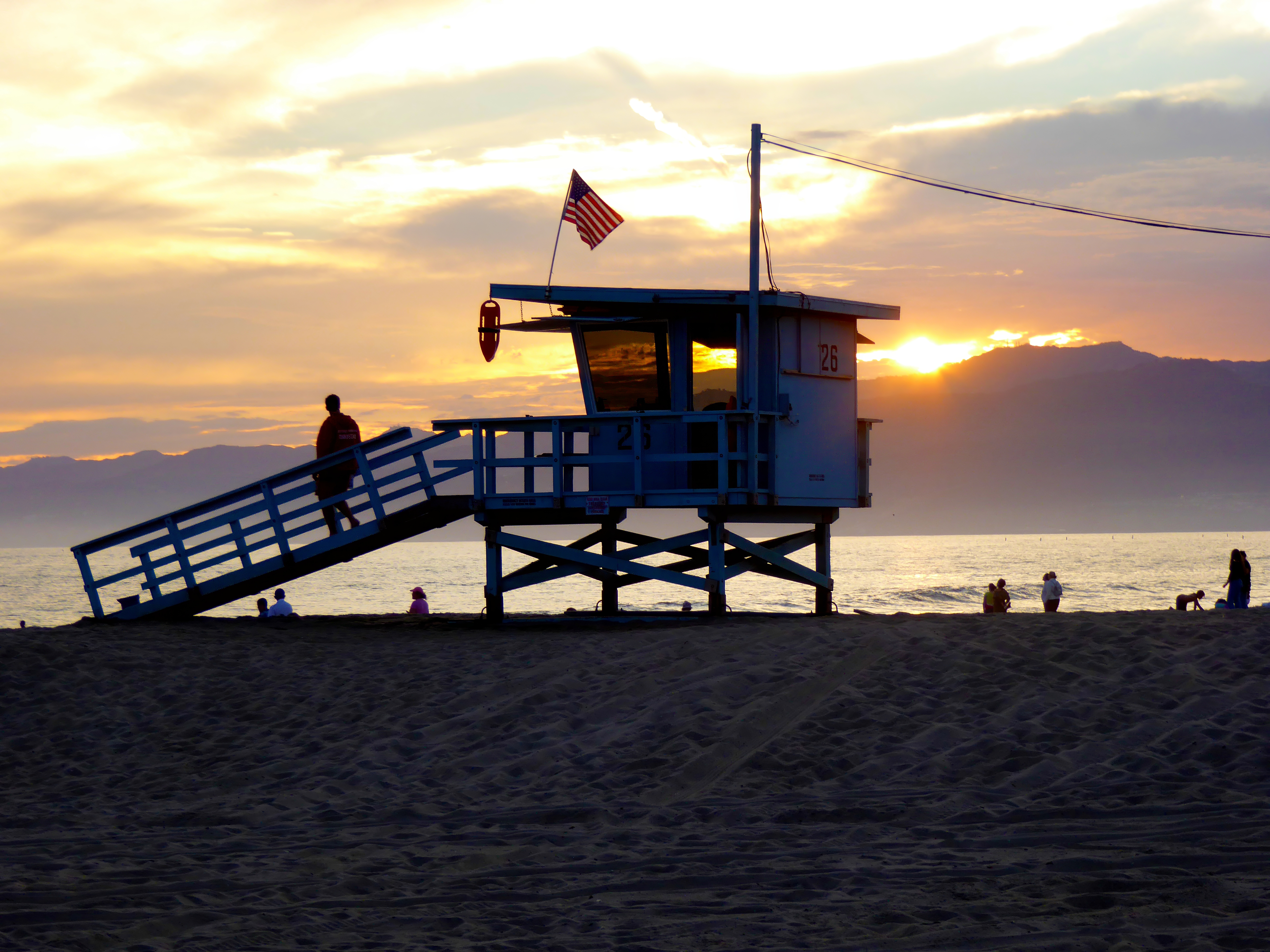 Lifeguard Station 26, Santa Monica, CA