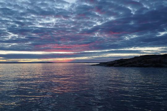 Midnight on Great Bear Lake